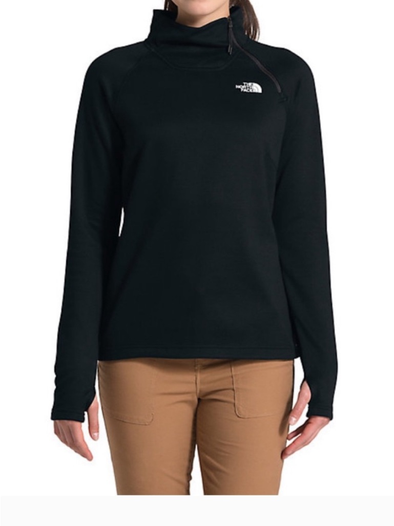 The North Face Canyonlands 1/4 Zip Fleece Black Womenâs Small